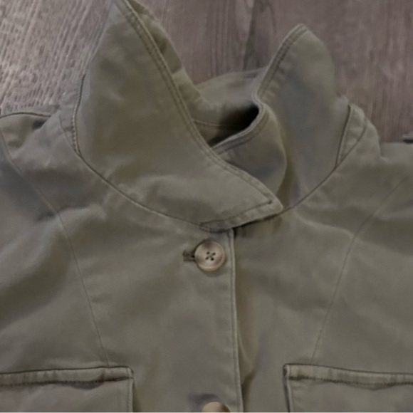 Torrid Peplum Twill Utility Military Jacket Size 4X - Picture 4 of 9